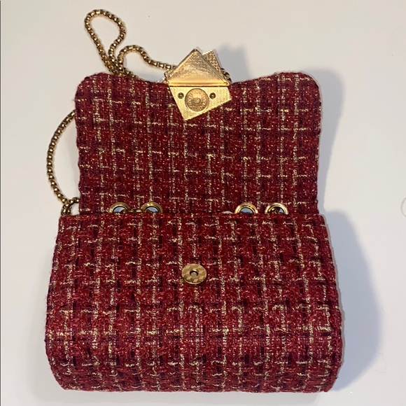 Red Tweed Bag - Picture 9 of 13